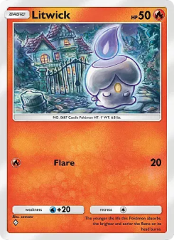 Litwick - pokemon TCG Card