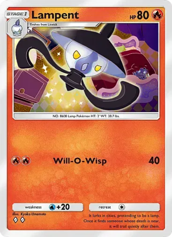 Lampent - Pokémon TCG Card