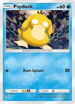 Psyduck - pokemon TCG Card