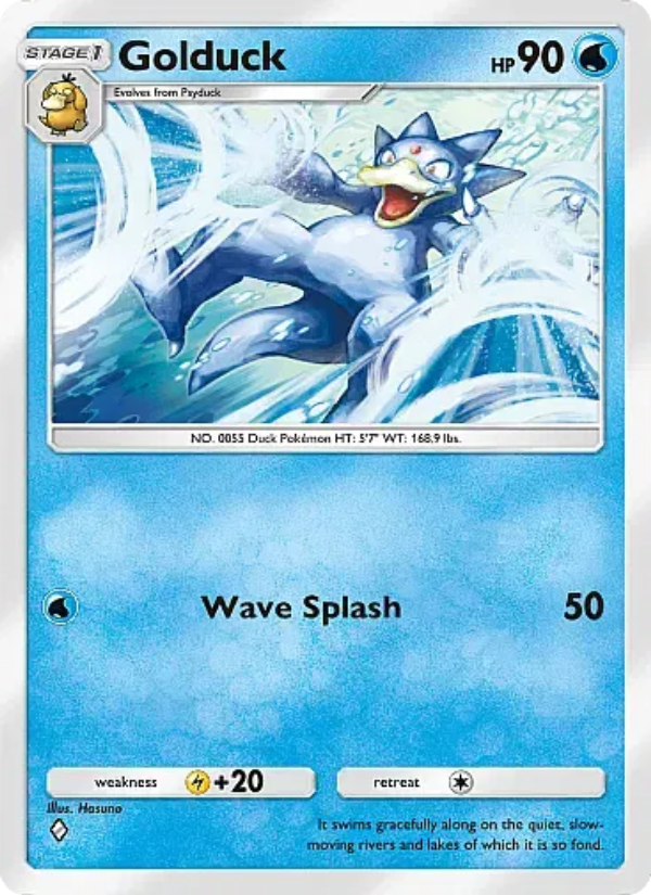 Golduck - Pokémon TCG Card