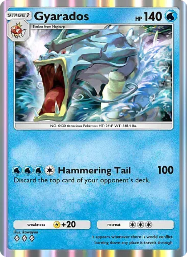 Gyarados - Pokémon TCG Card