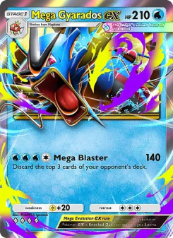Mega Gyarados ex - pokemon TCG Card
