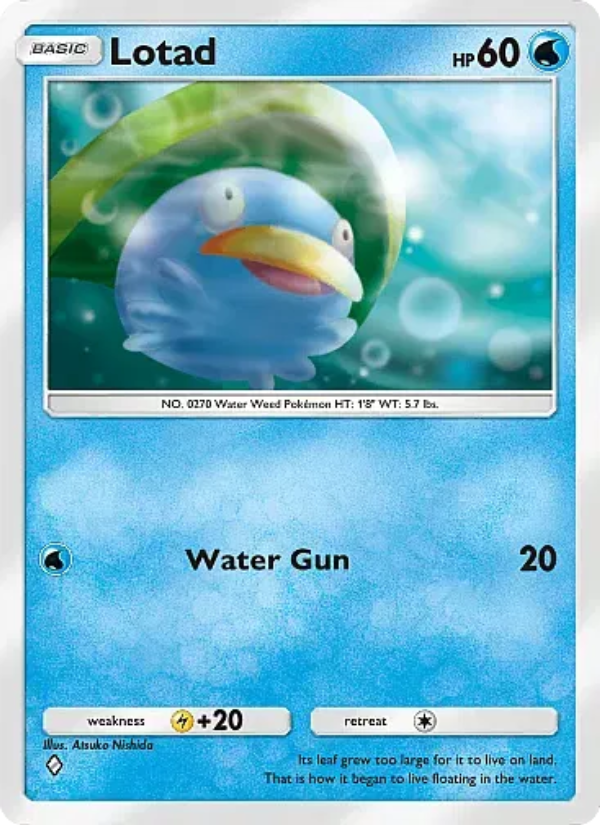 Lotad - Pokémon TCG Card