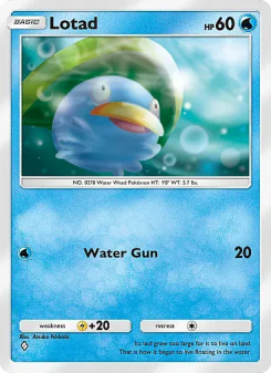 Lotad - pokemon TCG Card