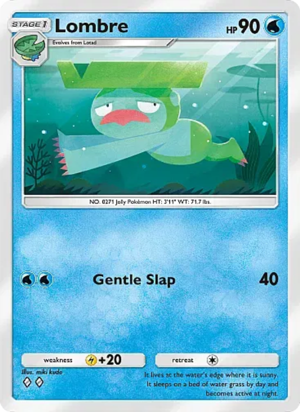 Lombre - Pokémon TCG Card