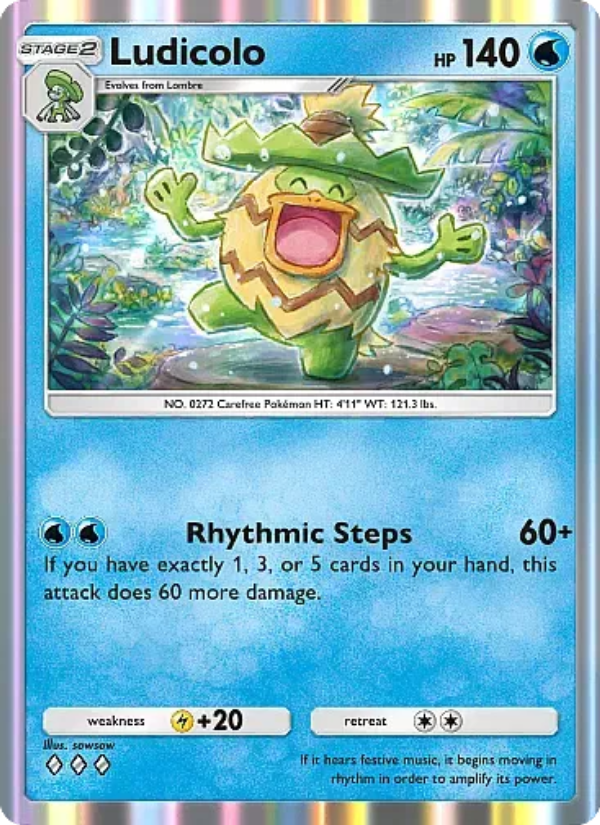 Ludicolo - Pokémon TCG Card