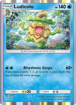 Ludicolo - pokemon TCG Card