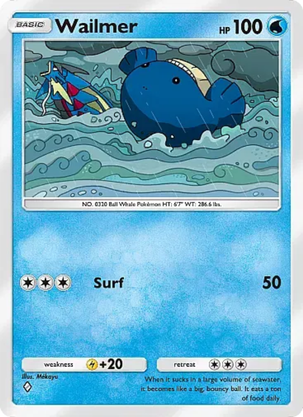 Wailmer - Pokémon TCG Card