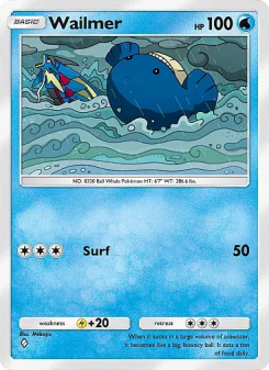 Wailmer - pokemon TCG Card