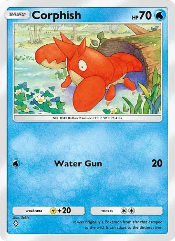 Corphish - Pokémon TCG Card