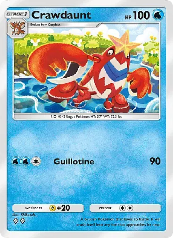 Crawdaunt - Pokémon TCG Card