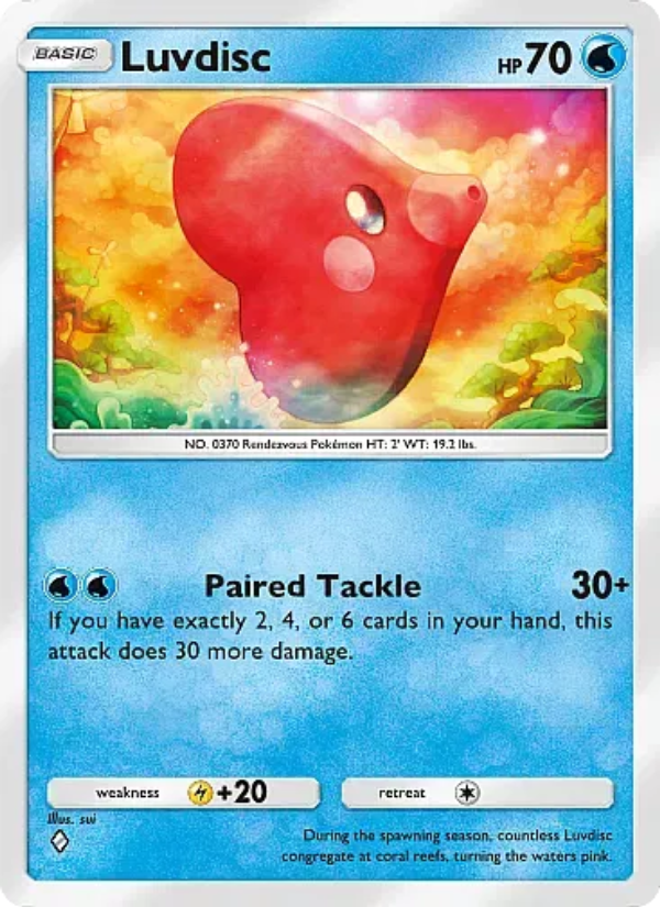 Luvdisc - Pokémon TCG Card