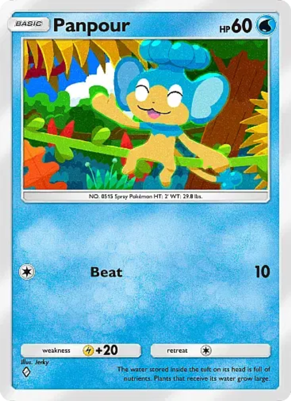 Panpour - Pokémon TCG Card