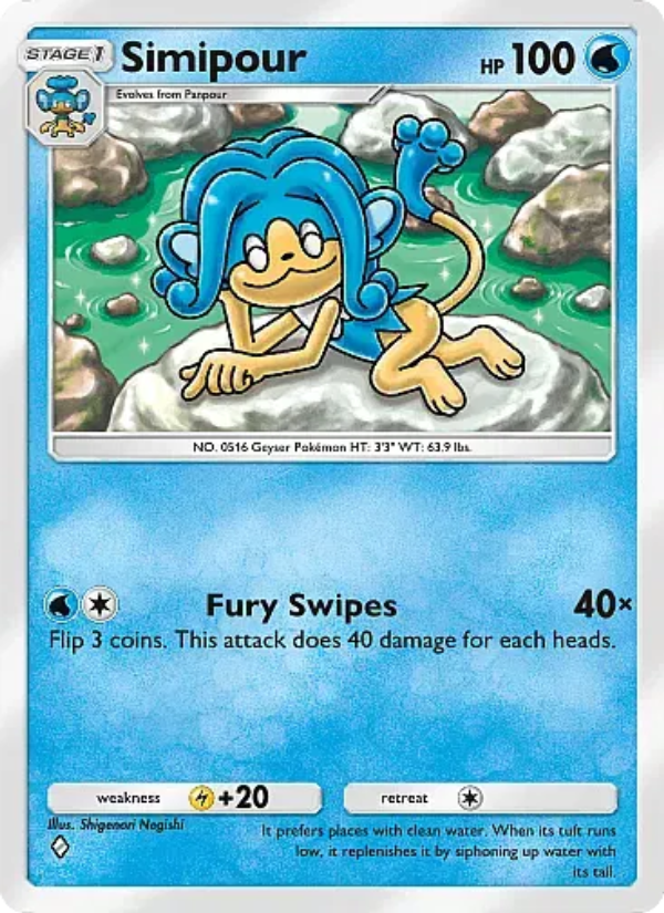 Simipour - Pokémon TCG Card
