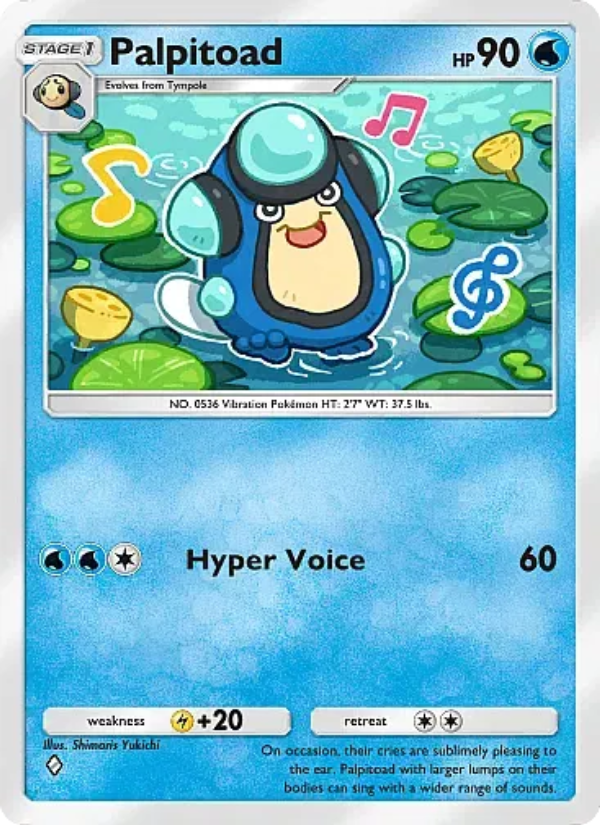 Palpitoad - Pokémon TCG Card