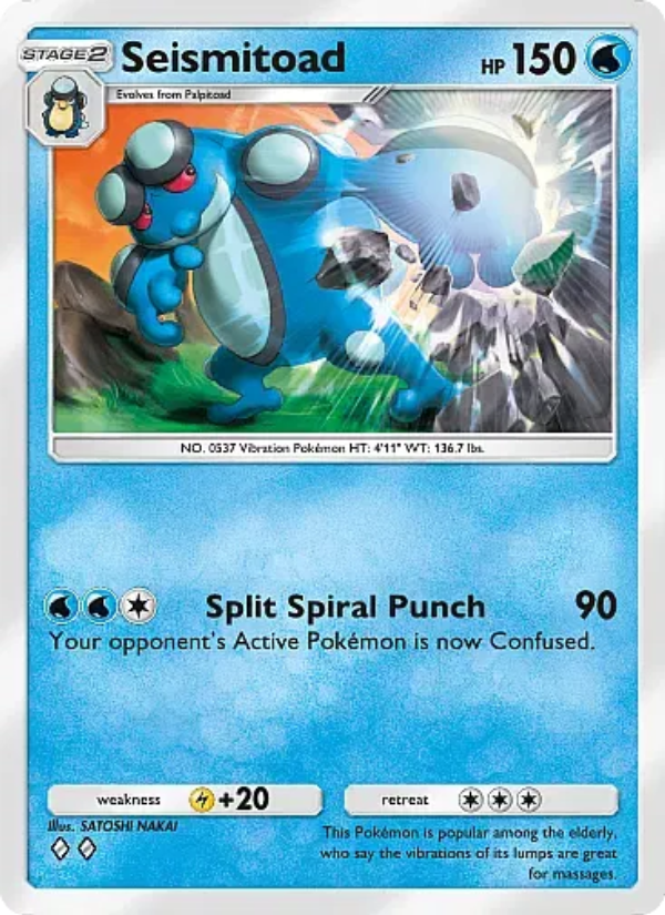 Seismitoad - Pokémon TCG Card