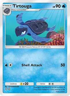 Tirtouga - pokemon TCG Card