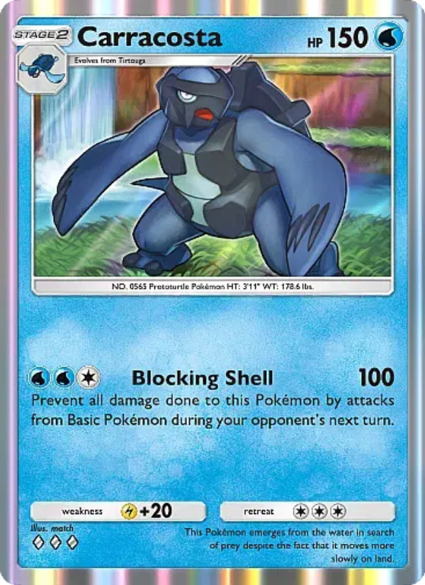 Carracosta - Pokémon TCG Card