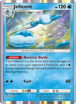 Jellicent - pokemon TCG Card
