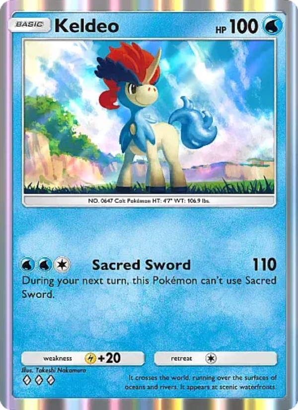 Keldeo - Pokémon TCG Card