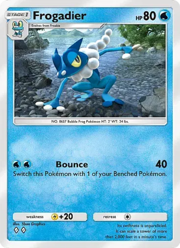 Frogadier - Pokémon TCG Card