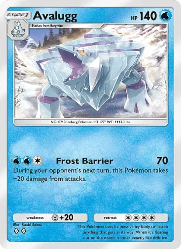 Avalugg - Pokémon TCG Card