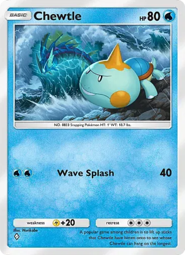 Chewtle - Pokémon TCG Card