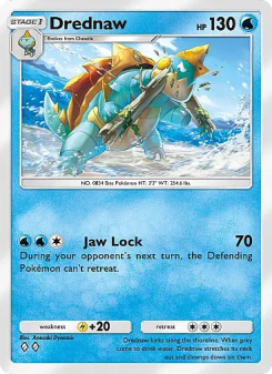 Drednaw - pokemon TCG Card