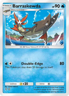 Barraskewda - pokemon TCG Card