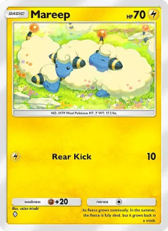 Mareep - pokemon TCG Card