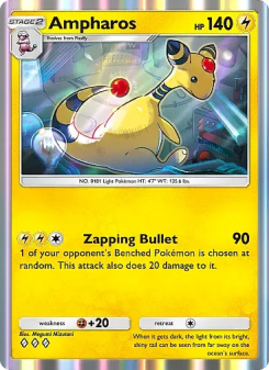 Ampharos - pokemon TCG Card