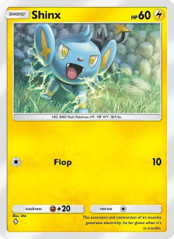Shinx - pokemon TCG Card