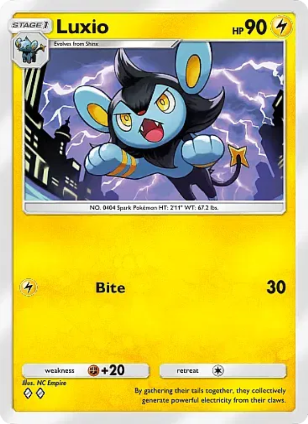Luxio - Pokémon TCG Card