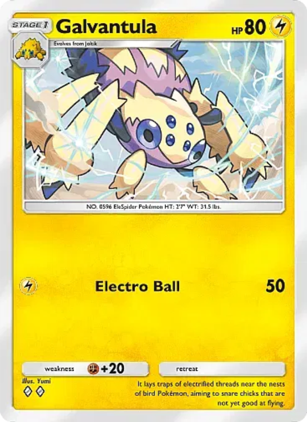 Galvantula - Pokémon TCG Card