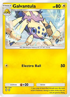 Galvantula - pokemon TCG Card