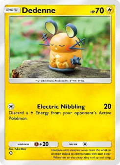Dedenne - pokemon TCG Card