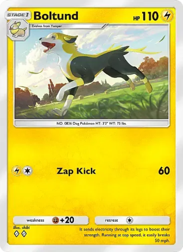 Boltund - Pokémon TCG Card