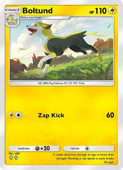 Boltund - pokemon TCG Card