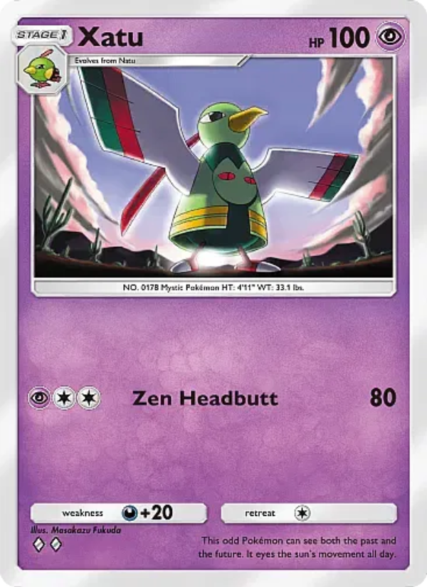 Xatu - Pokémon TCG Card