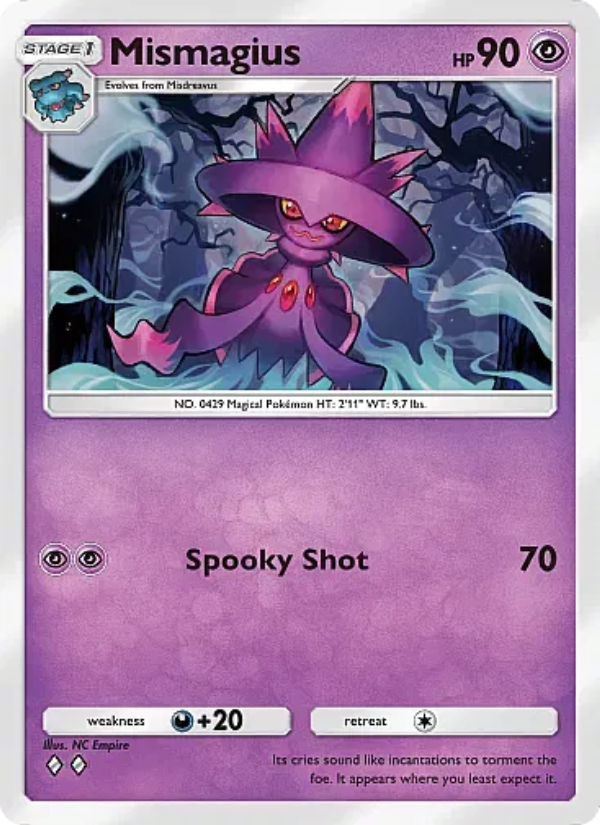 Mismagius - Pokémon TCG Card