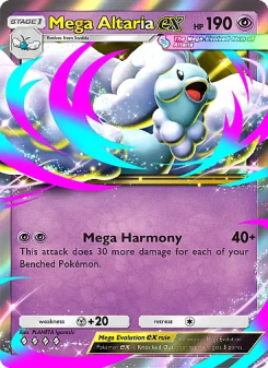 Mega Altaria ex - pokemon TCG Card