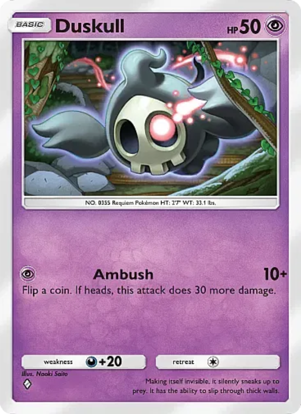 Duskull - Pokémon TCG Card