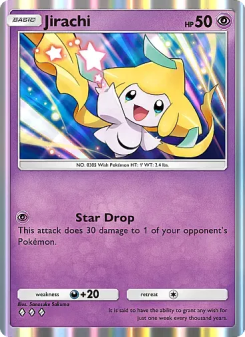 Jirachi - pokemon TCG Card
