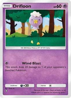 Drifloon - pokemon TCG Card