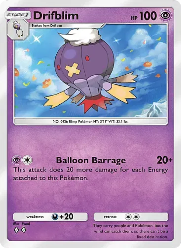 Drifblim - Pokémon TCG Card