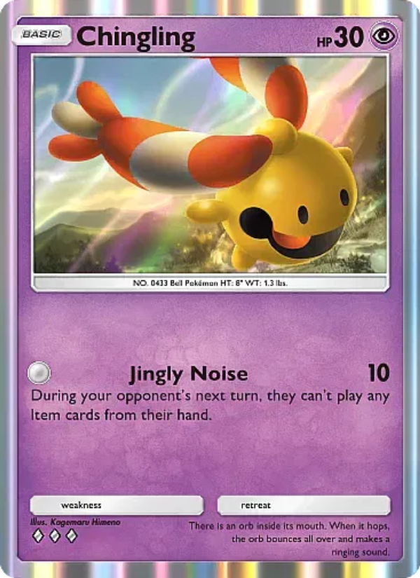 Chingling - Pokémon TCG Card