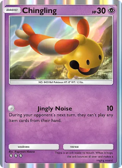 Chingling - pokemon TCG Card