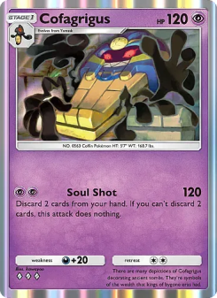 Cofagrigus - pokemon TCG Card