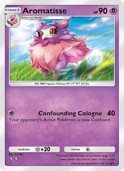 Aromatisse - pokemon TCG Card