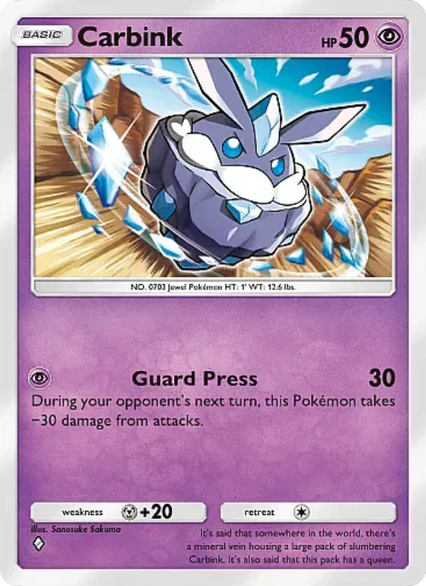 Carbink - Pokémon TCG Card